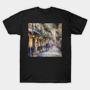 Memories of New Orleans - Bourbon Street T-Shirt